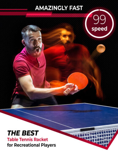 Professional Table Tennis Paddle